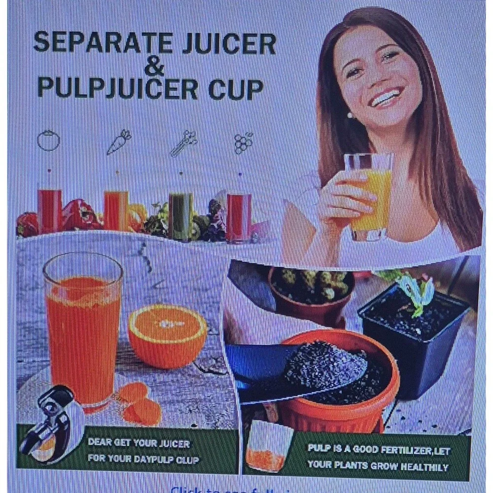 New In Box AMZCHEF Slow Juicer ZM1532 Low Decibel 90% Juice Yield Upgraded Auger